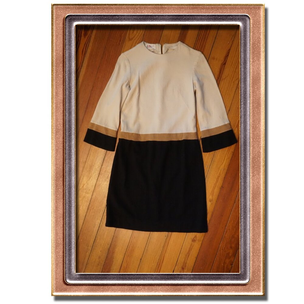 Girls R&K Originals wool dress-True Vintage Designer